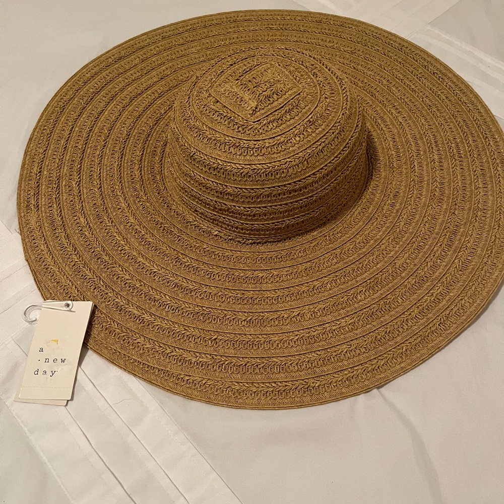 Target Women's Wide Brim Straw
Hat - A New Day